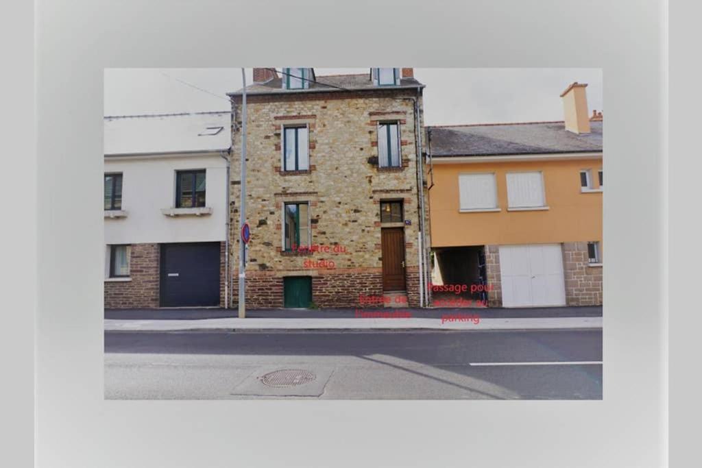 studio, métro anatole france, proche gare, CHU Rennes Extérieur photo
